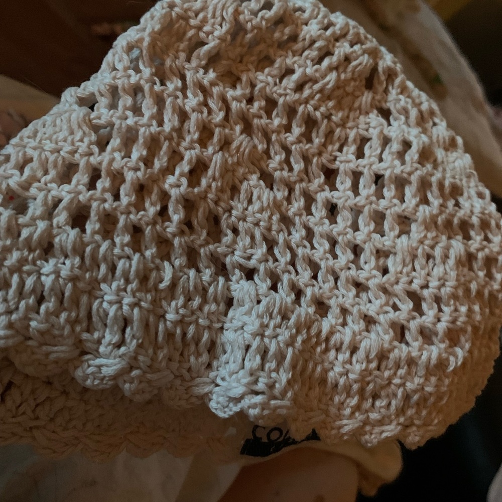 Vintage Contempo Casuals Crocheted Hat